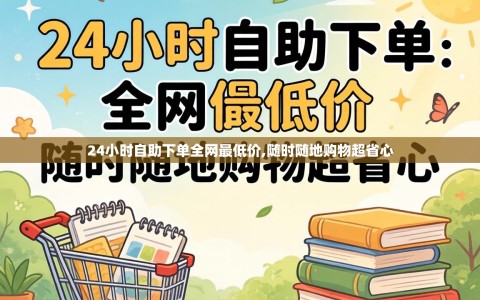24小时自助下单全网最低价,随时随地购物超省心