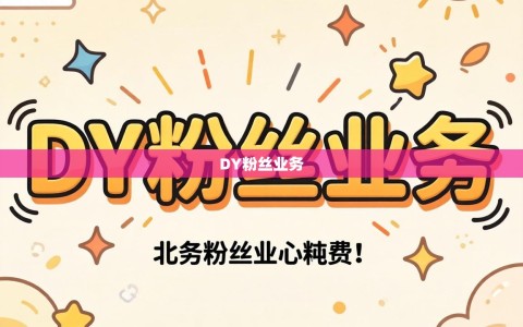 DY粉丝业务