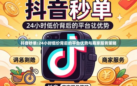 抖音秒单:24小时低价背后的平台优势与商家服务策略