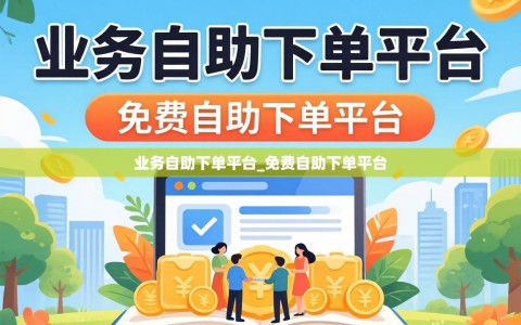 业务自助下单平台_免费自助下单平台