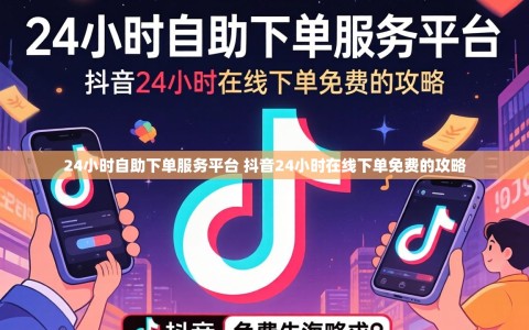 24小时自助下单服务平台 抖音24小时在线下单免费的攻略