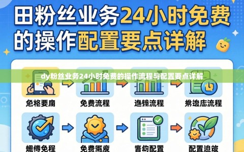 dy粉丝业务24小时免费的操作流程与配置要点详解