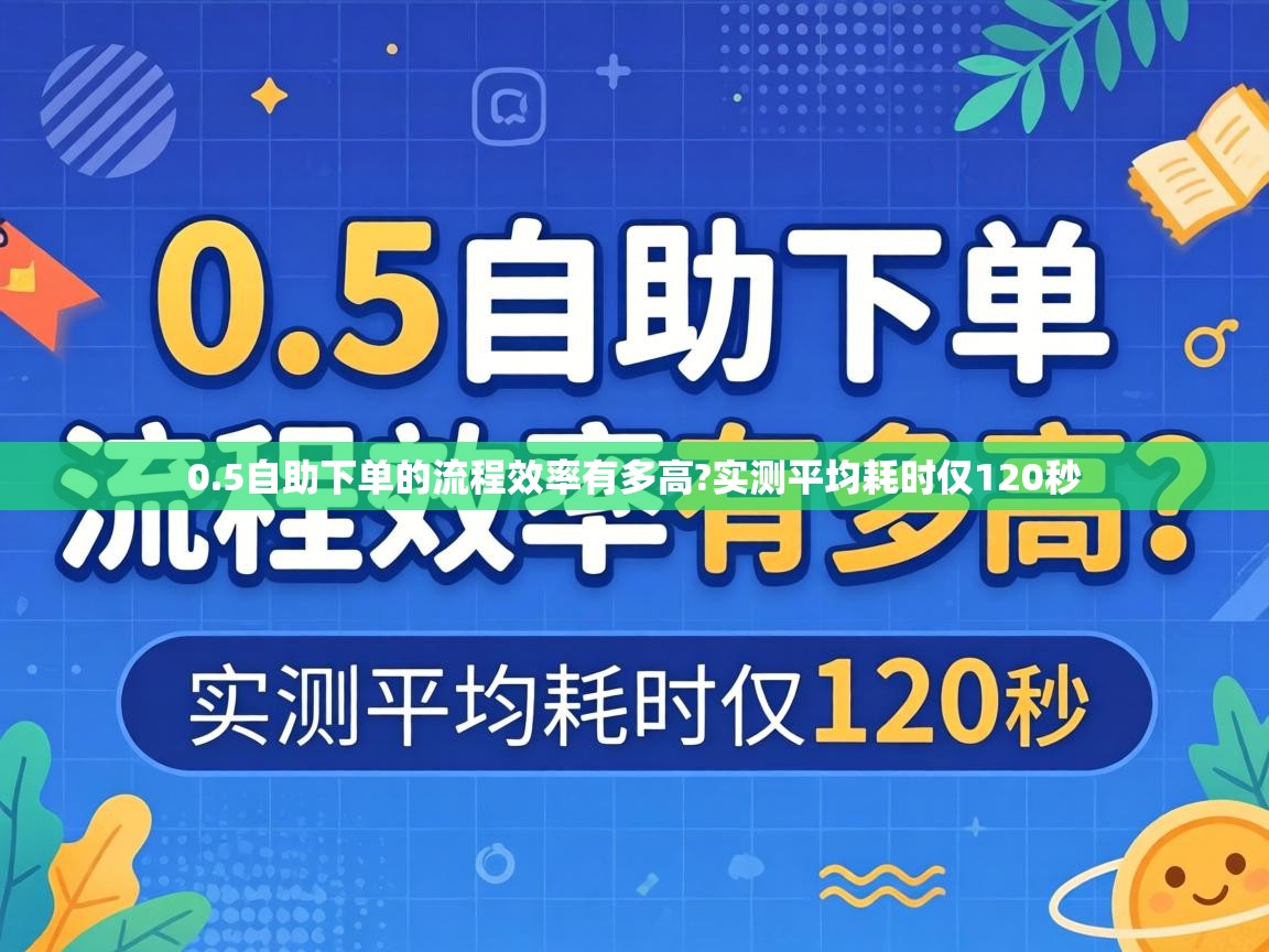 5自助下单的流程效率有多高