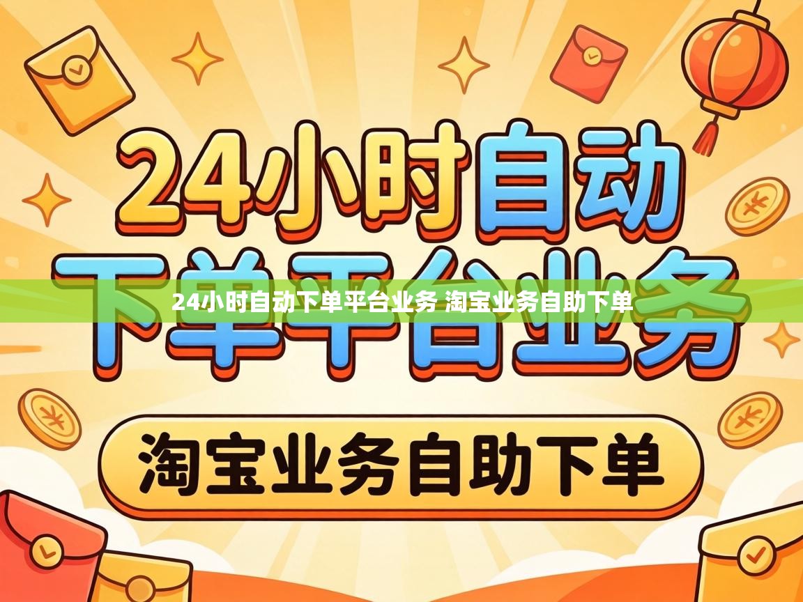 24小时自动下单平台业务 淘宝业务自助下单 24小时自动下单平台业务 淘宝业务自助下单