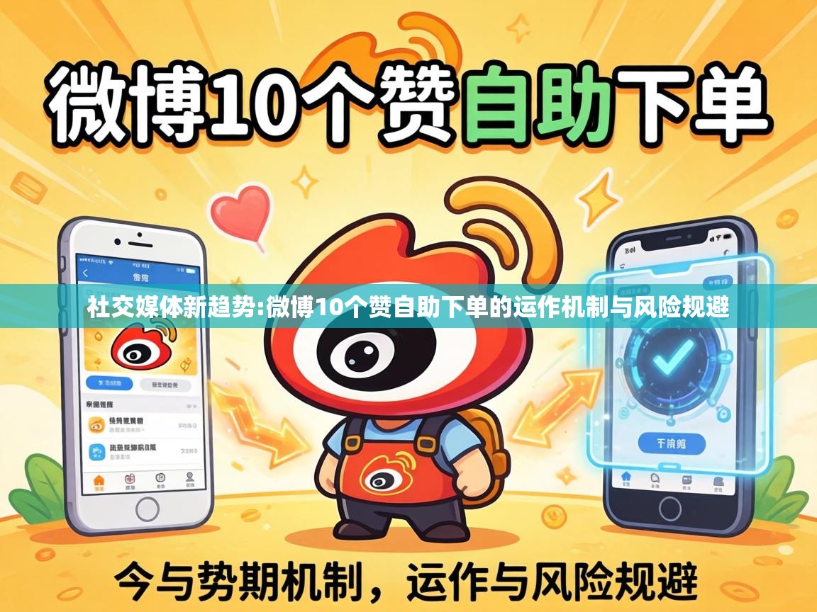 微博10个赞自助下单的运作机制与风险规避