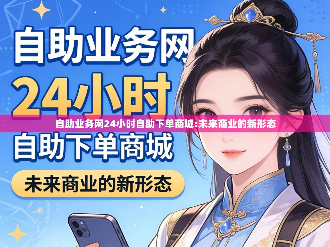 自助业务网24小时自助下单商城