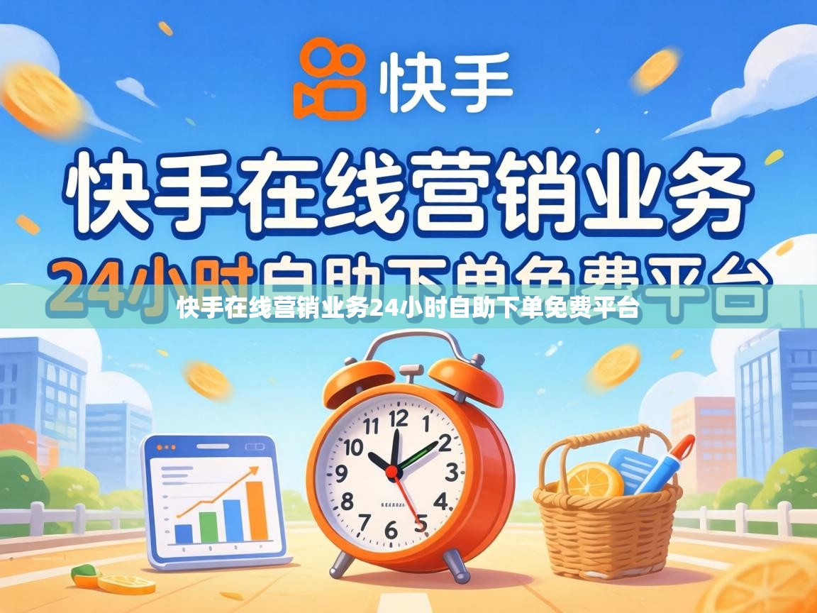 快手在线营销业务24小时自助下单免费平台