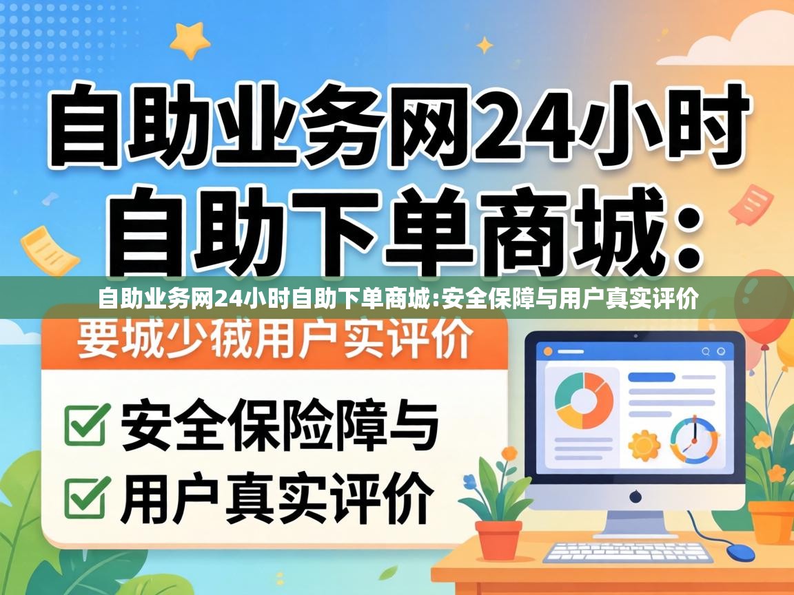 自助业务网24小时自助下单商城