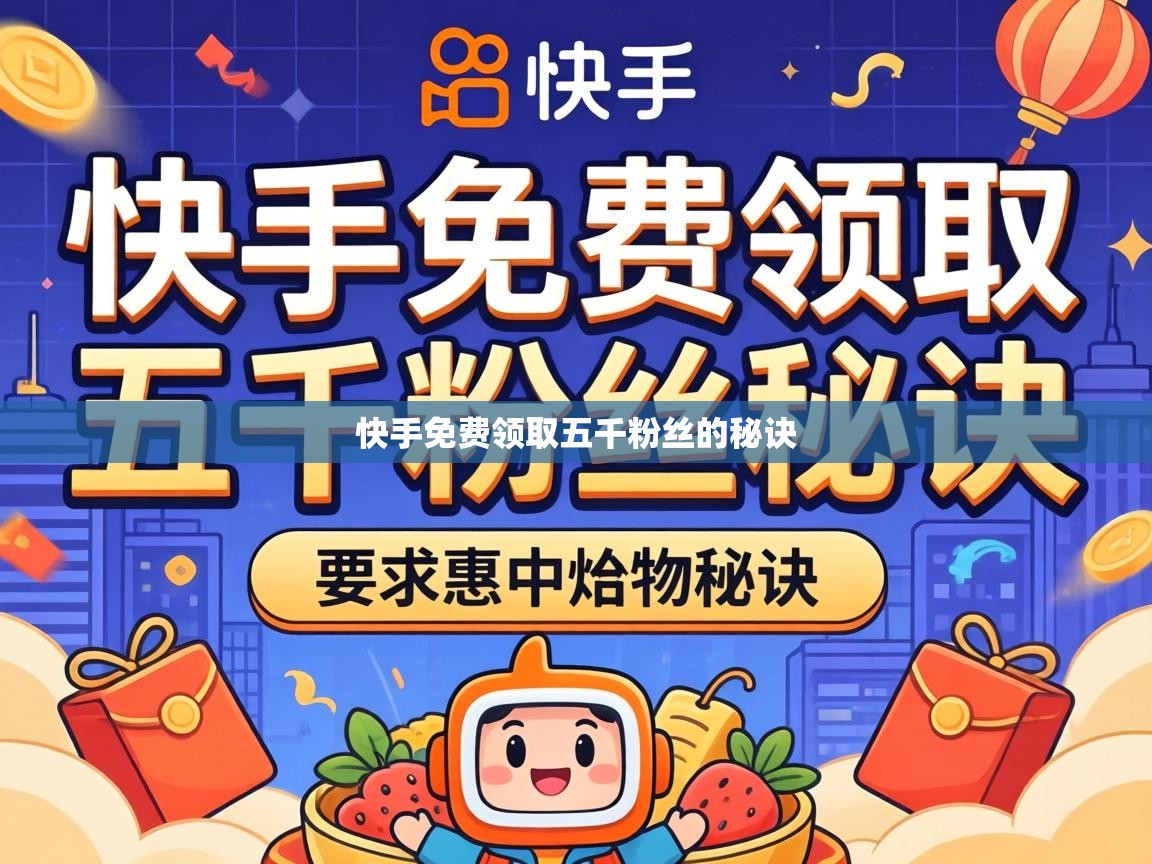 快手免费领取五千粉丝的秘诀