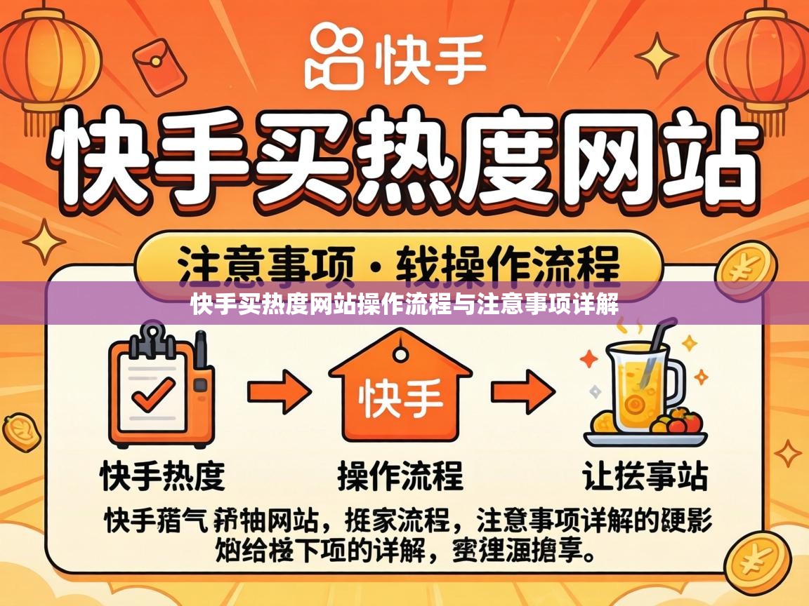 快手买热度网站操作流程与注意事项详解