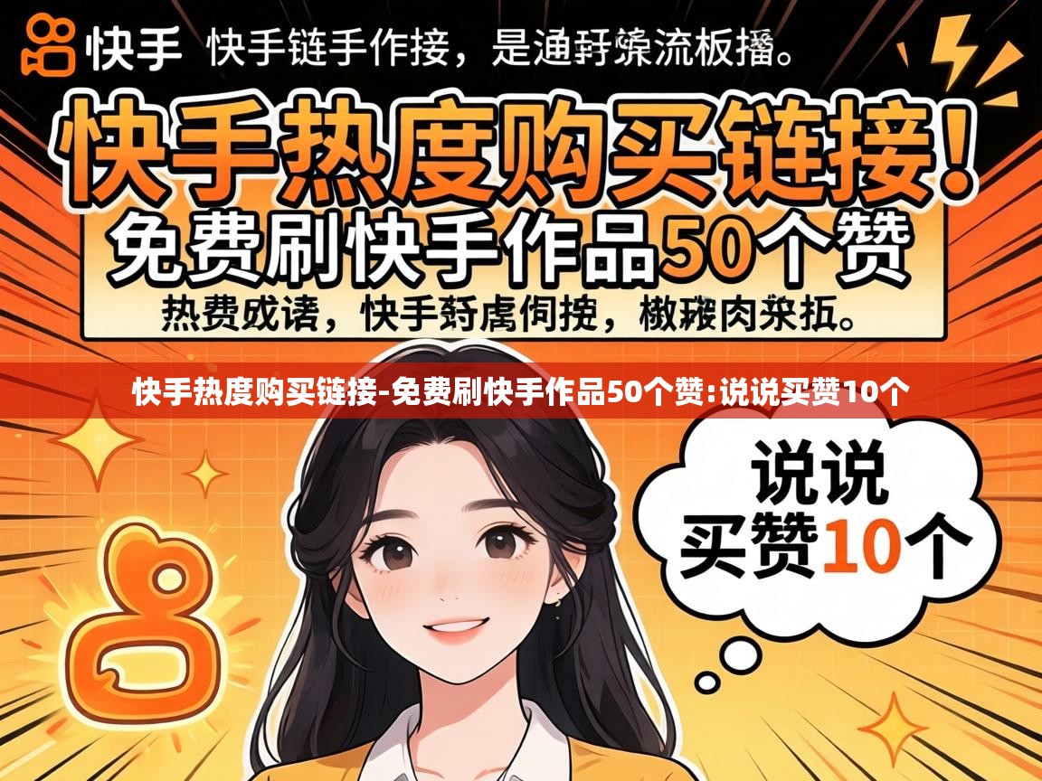 快手热度购买链接-免费刷快手作品50个赞:说说买赞10个 免费刷快手作品50个赞