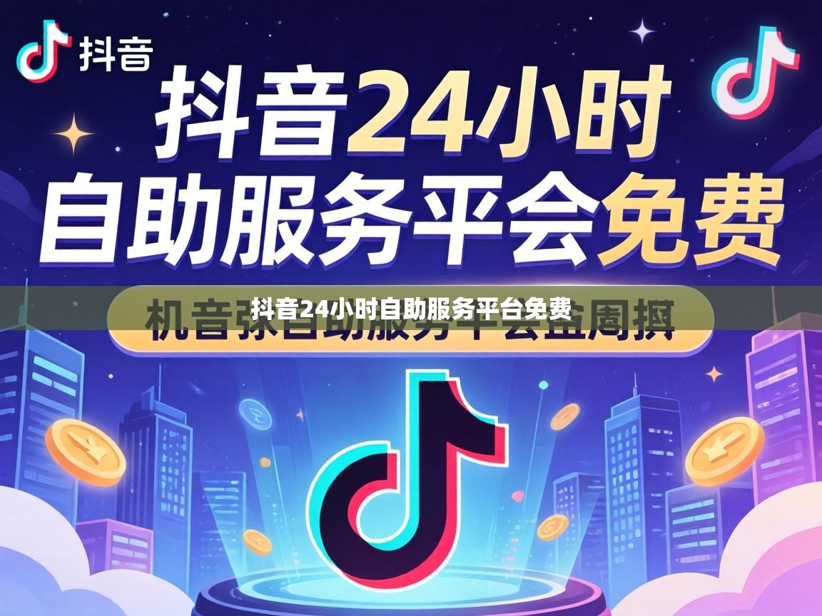 抖音24小时自助服务平台免费