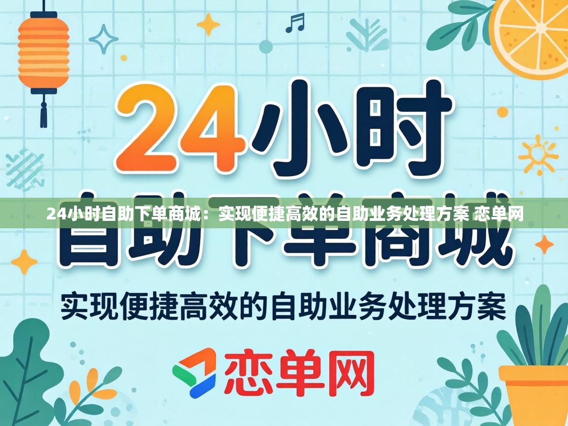 实现便捷高效的自助业务处理方案 恋单网