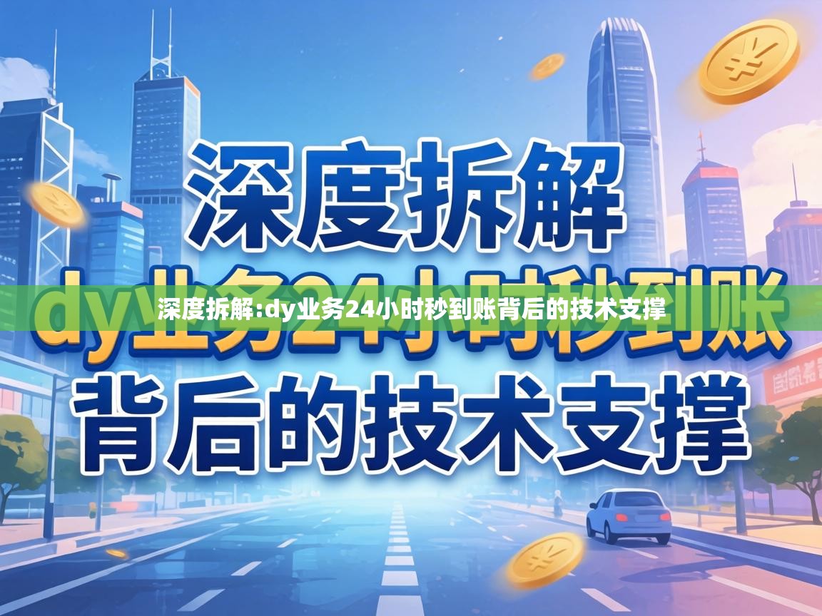 dy业务24小时秒到账背后的技术支撑