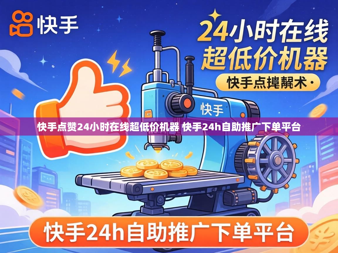 快手点赞24小时在线超低价机器 快手24h自助推广下单平台