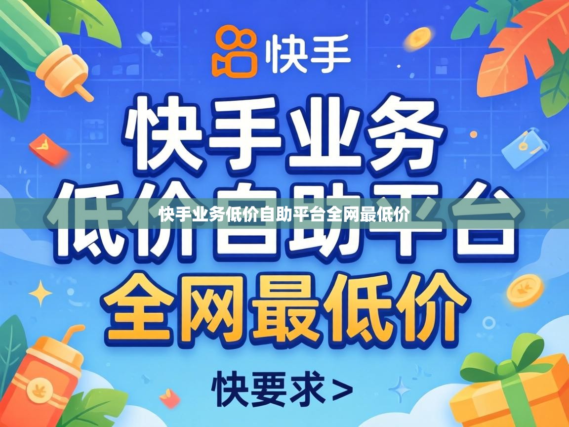 快手业务低价自助平台全网最低价