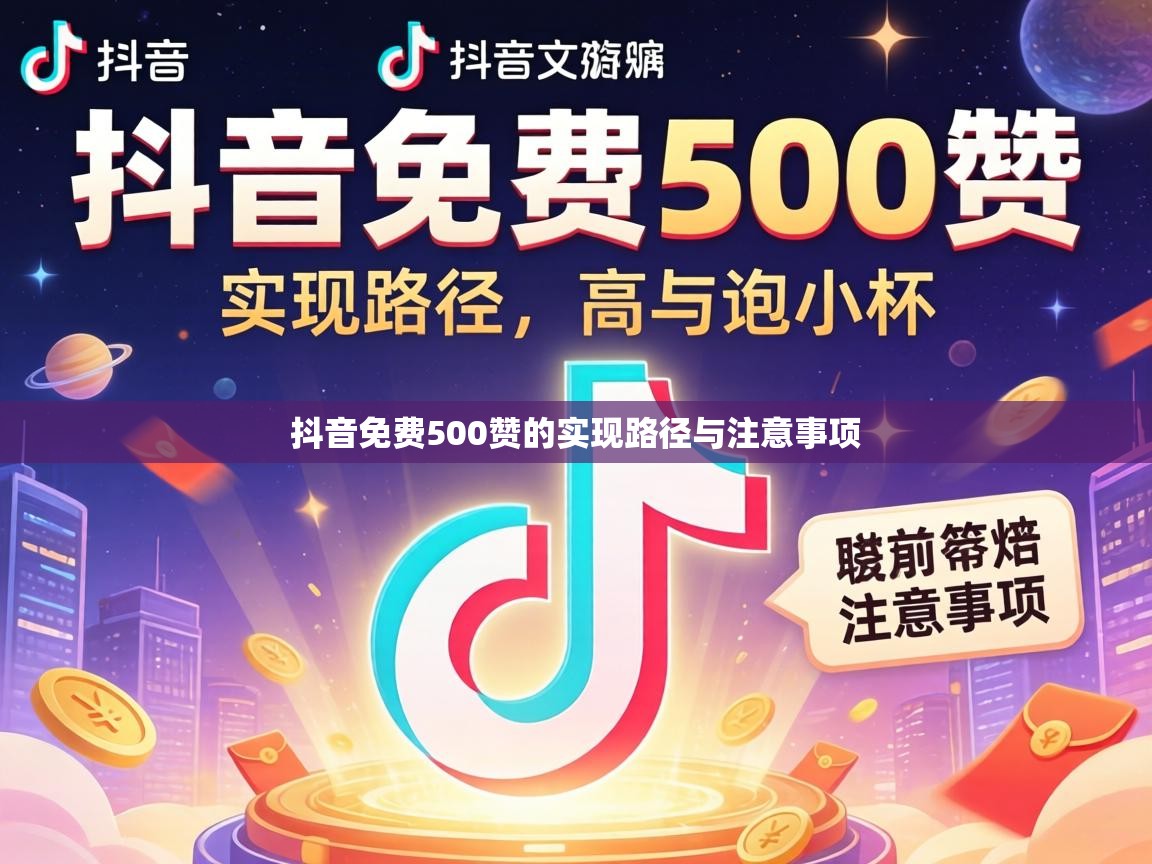 抖音免费500赞的实现路径与注意事项