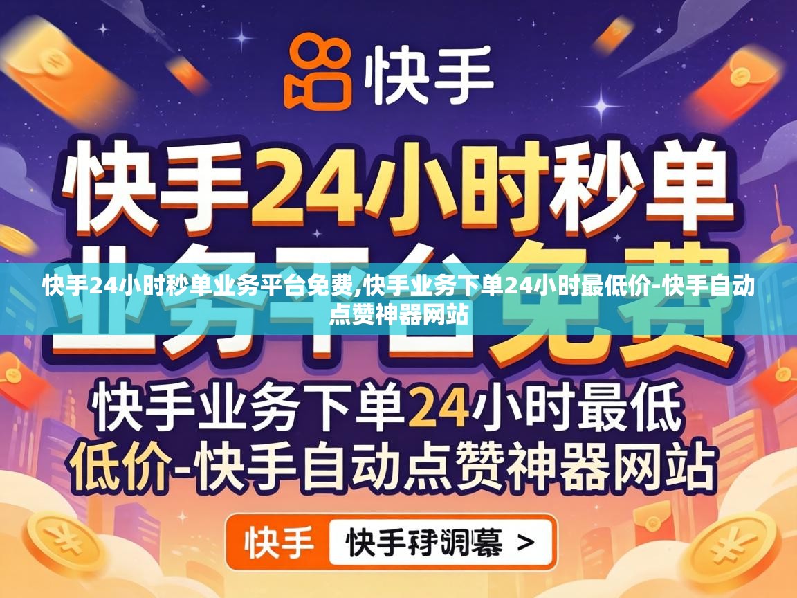 快手24小时秒单业务平台免费
