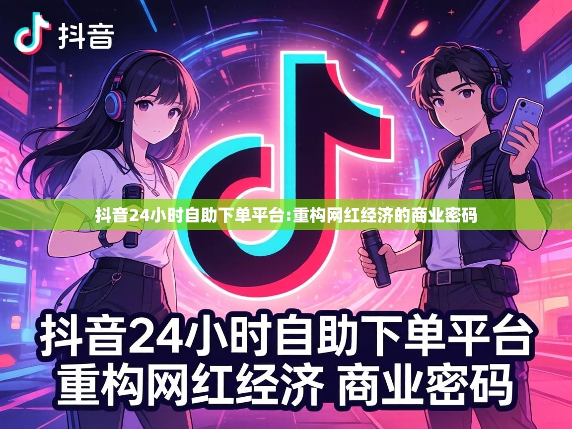 抖音24小时自助下单平台