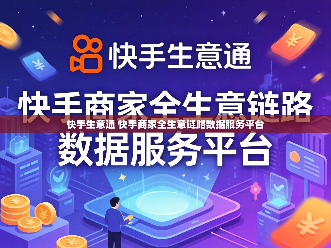 快手生意通 快手商家全生意链路数据服务平台